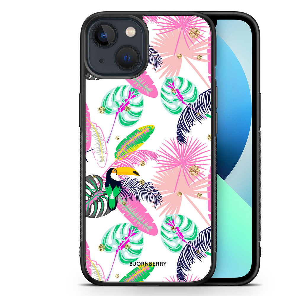 iPhone 13 Mini Case - Tropical Pattern