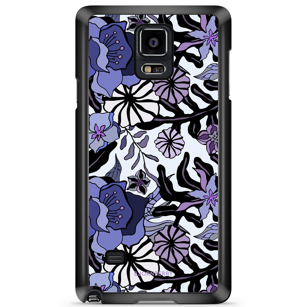 Samsung Galaxy Note 4 Case - Purple Flowers