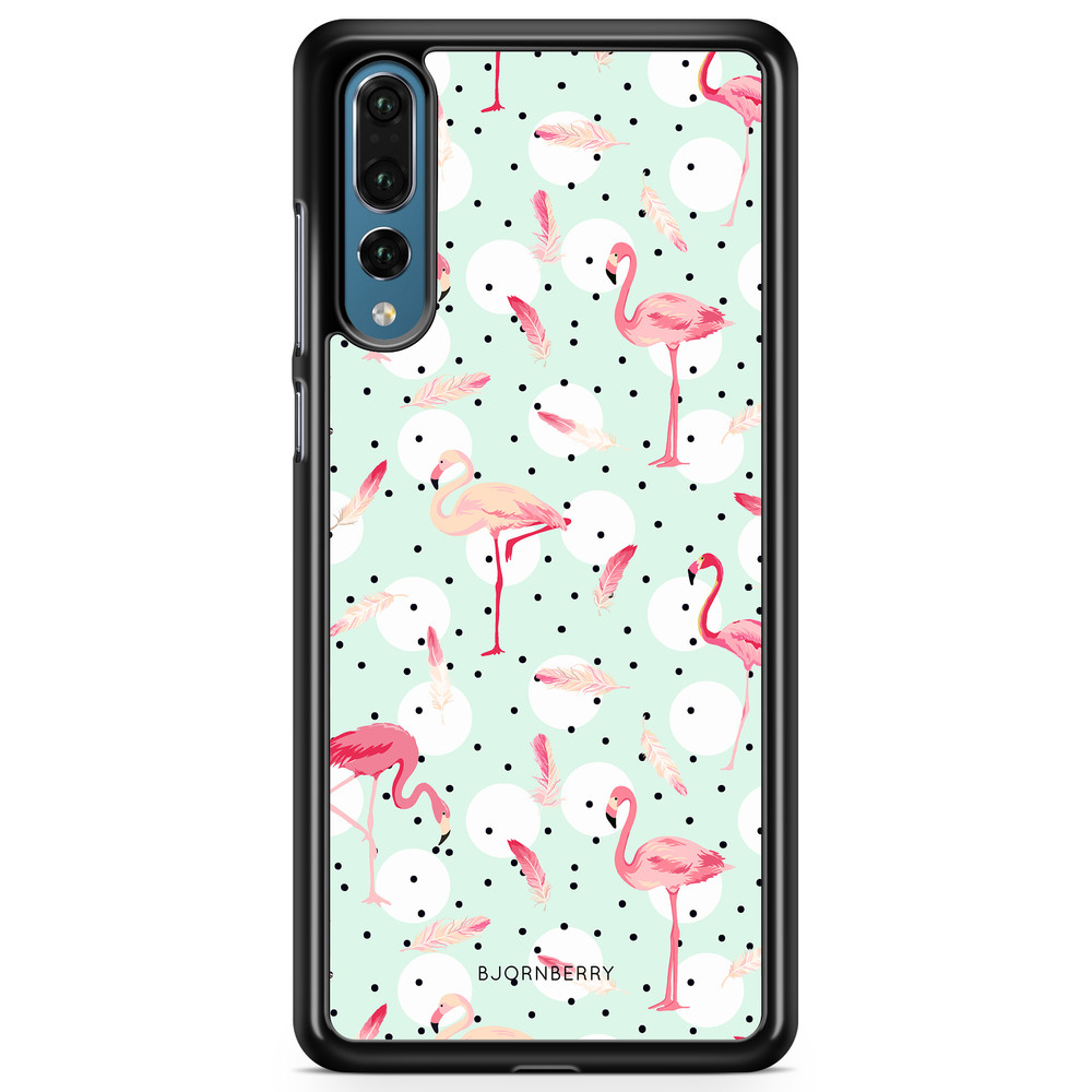 Huawei P20 Pro Case - Flamingos