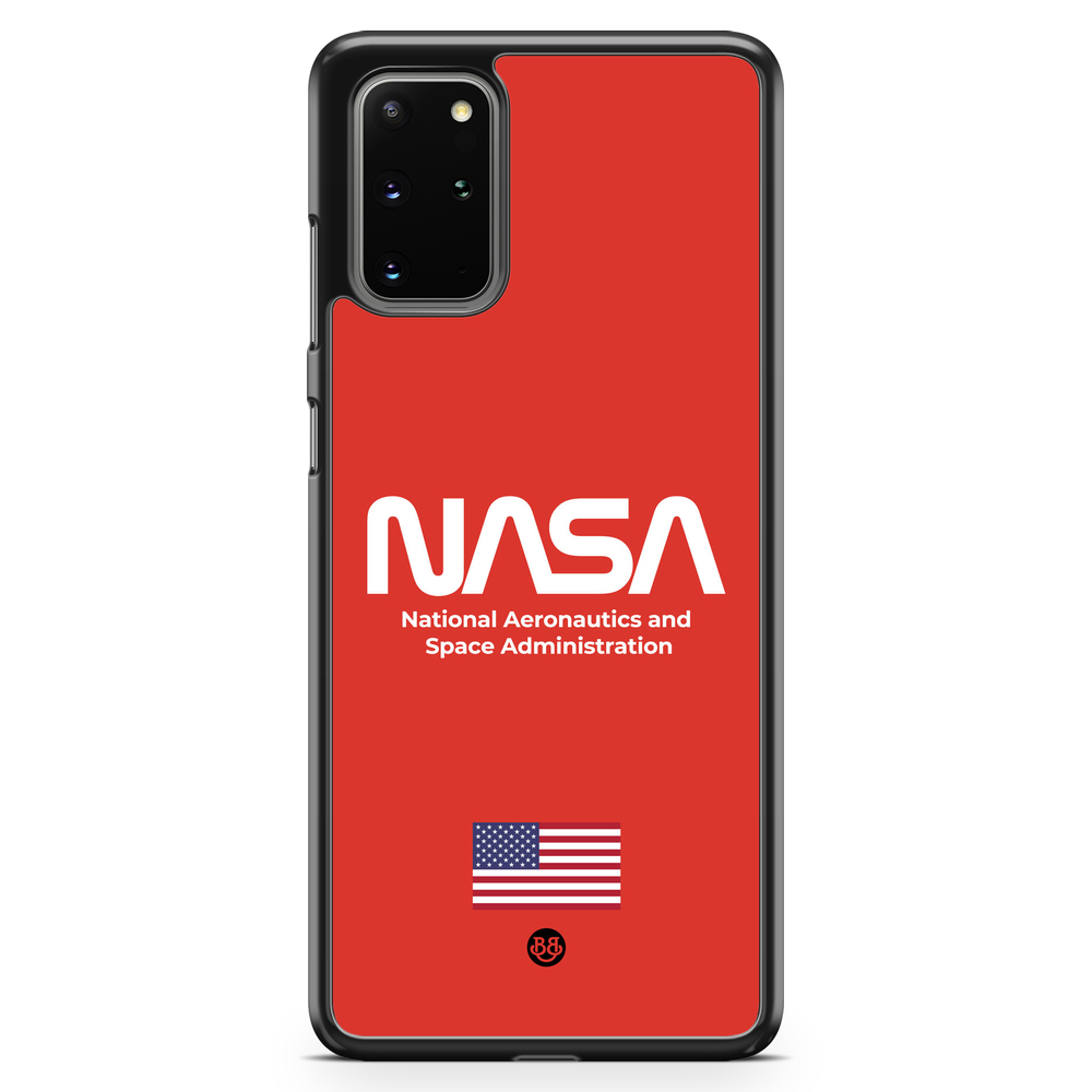 Samsung Galaxy S20 Plus Case - NASA Worm Red
