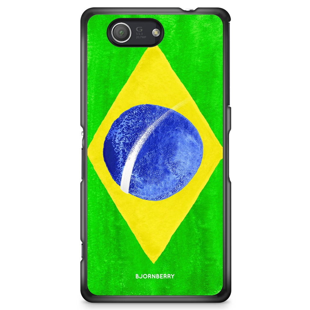 Sony Xperia Z3 Compact Case - Brazil Flag