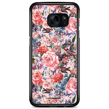 Samsung Galaxy S7 Edge Skal - Fåglar & Blommor