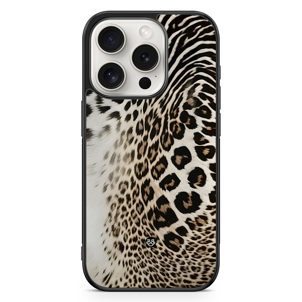 iPhone 15 Pro Case - WILD BLOOM - Leopard Fade