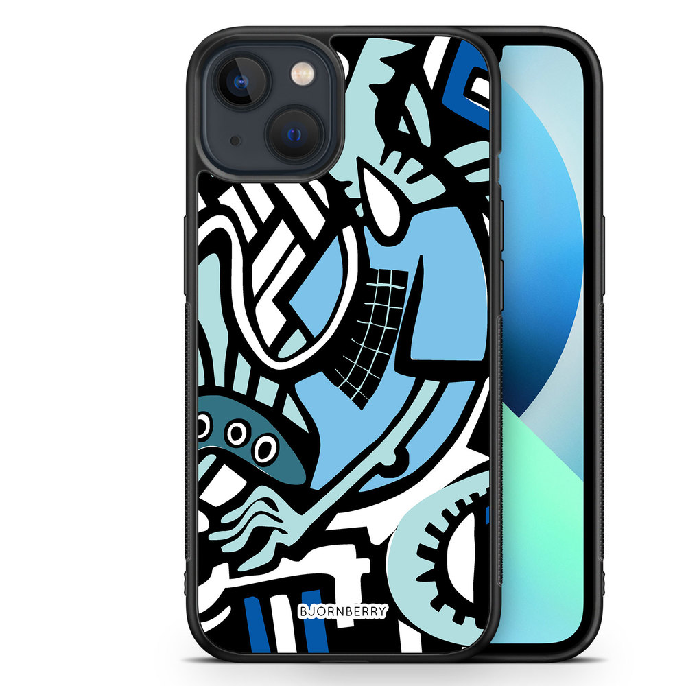 iPhone 13 Mini Case - Grafitti Lizard