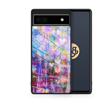Google Pixel 6a Skal - Hjärtan