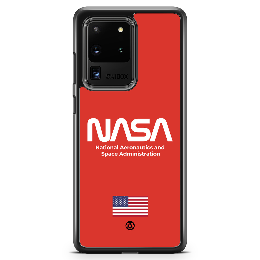 Samsung Galaxy S20 Ultra Case - NASA Worm Red