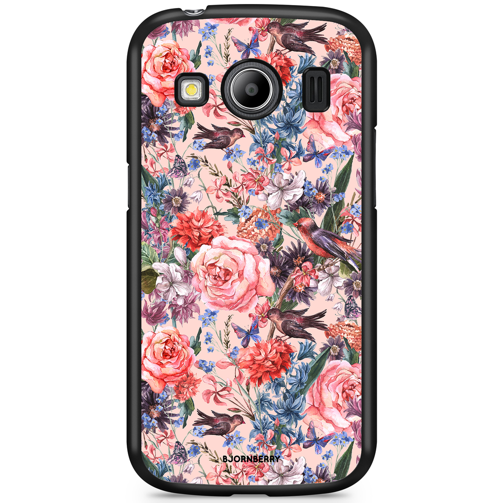 Samsung Galaxy Ace 4 Case - Birds & Flowers