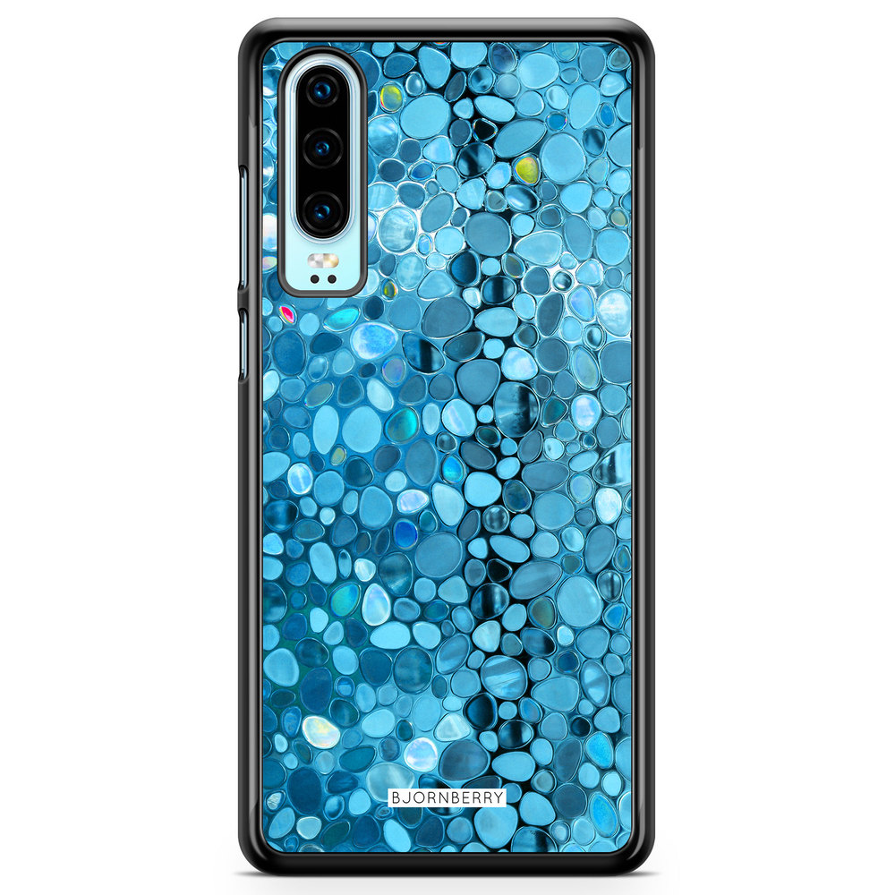 Huawei P30 Case - Stained Glass Blue