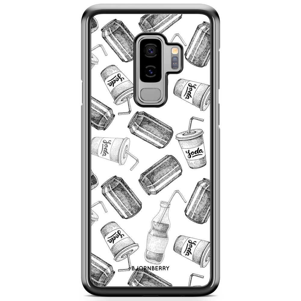 Samsung Galaxy S9 Plus Case - Soda Black & White