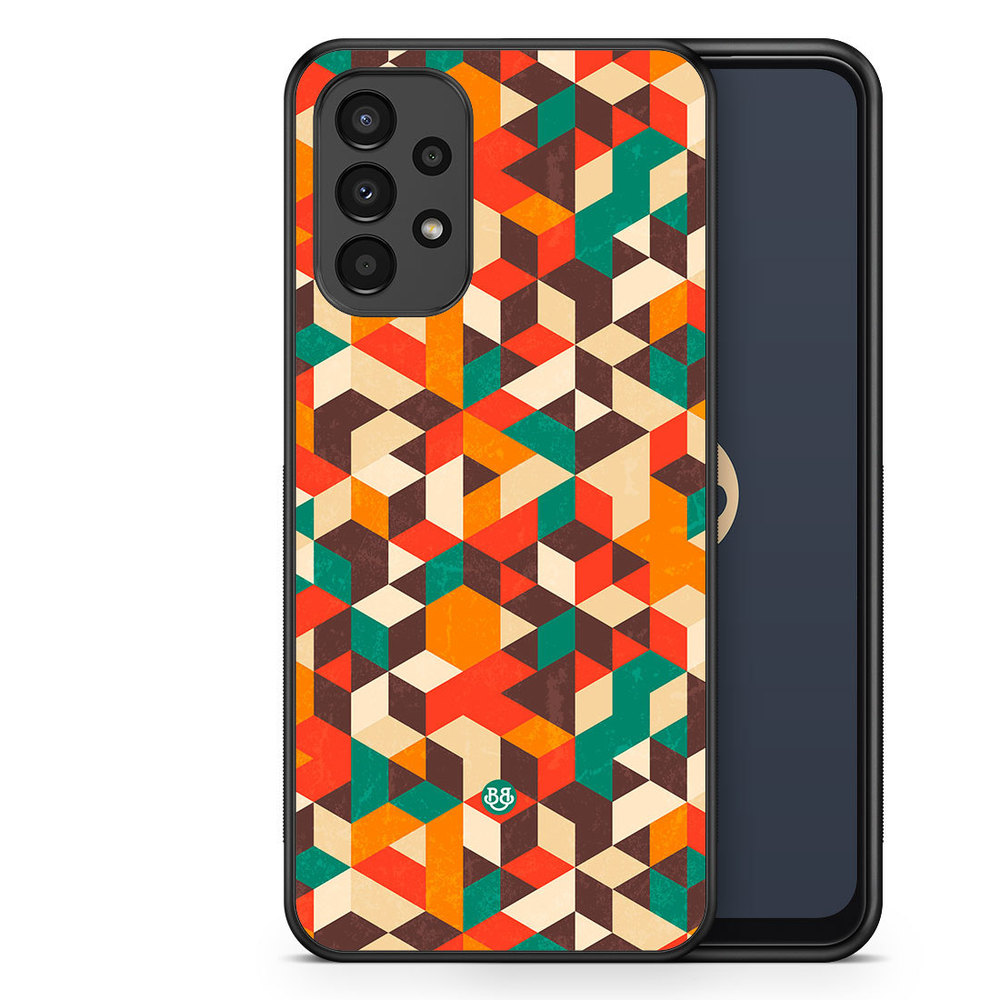 Samsung Galaxy A13 Case - Retro Geometric