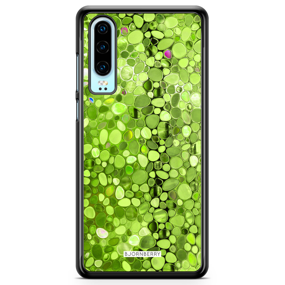 Huawei P30 Case - Stained Glass Green