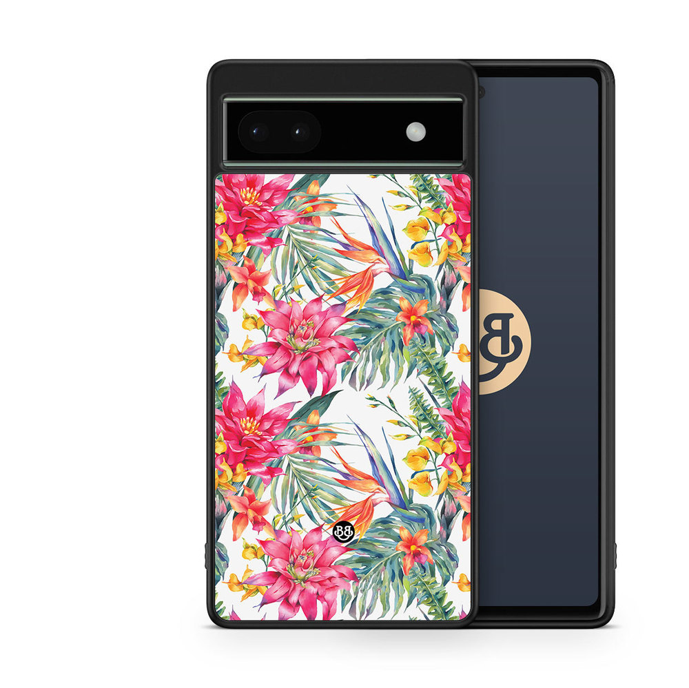 Google Pixel 6a Case - Vintage Floral
