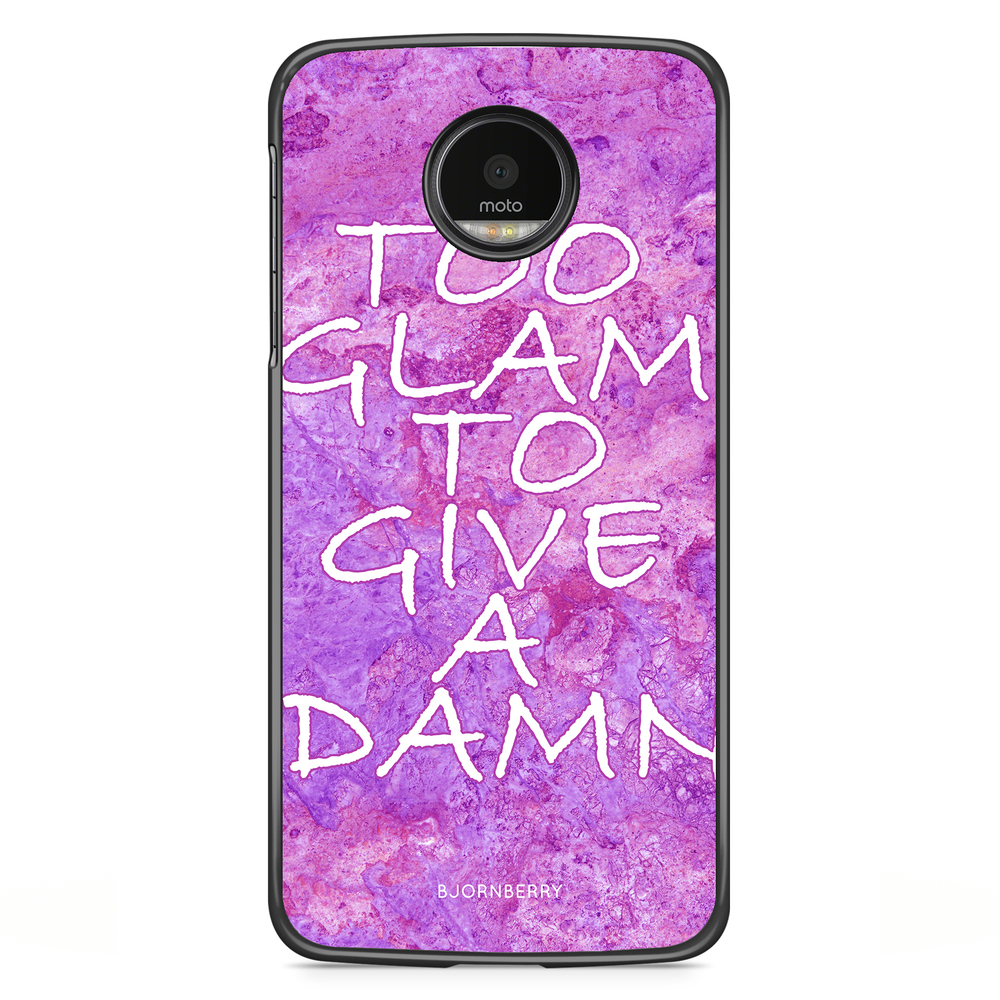Motorola Moto G5S Plus Case - Too glam to give 