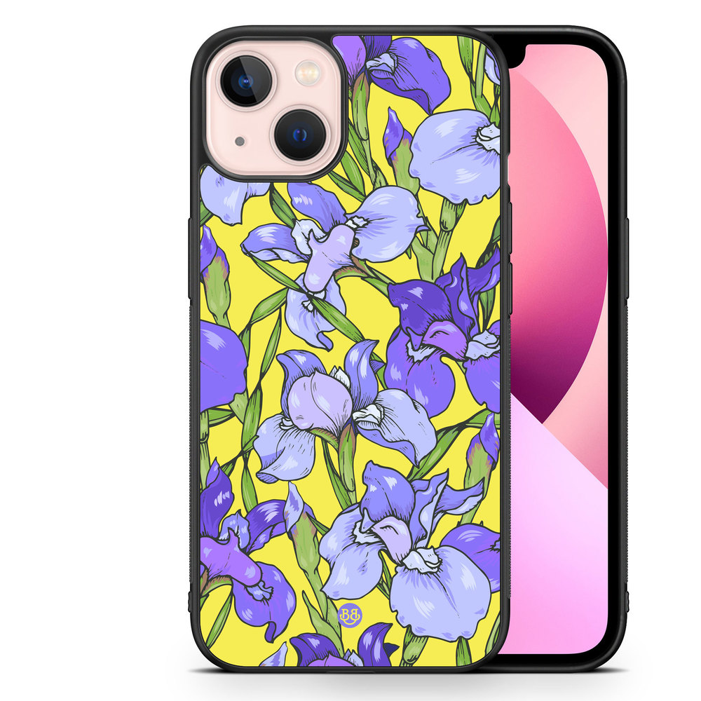 iPhone 13 Case - Iris Flowers