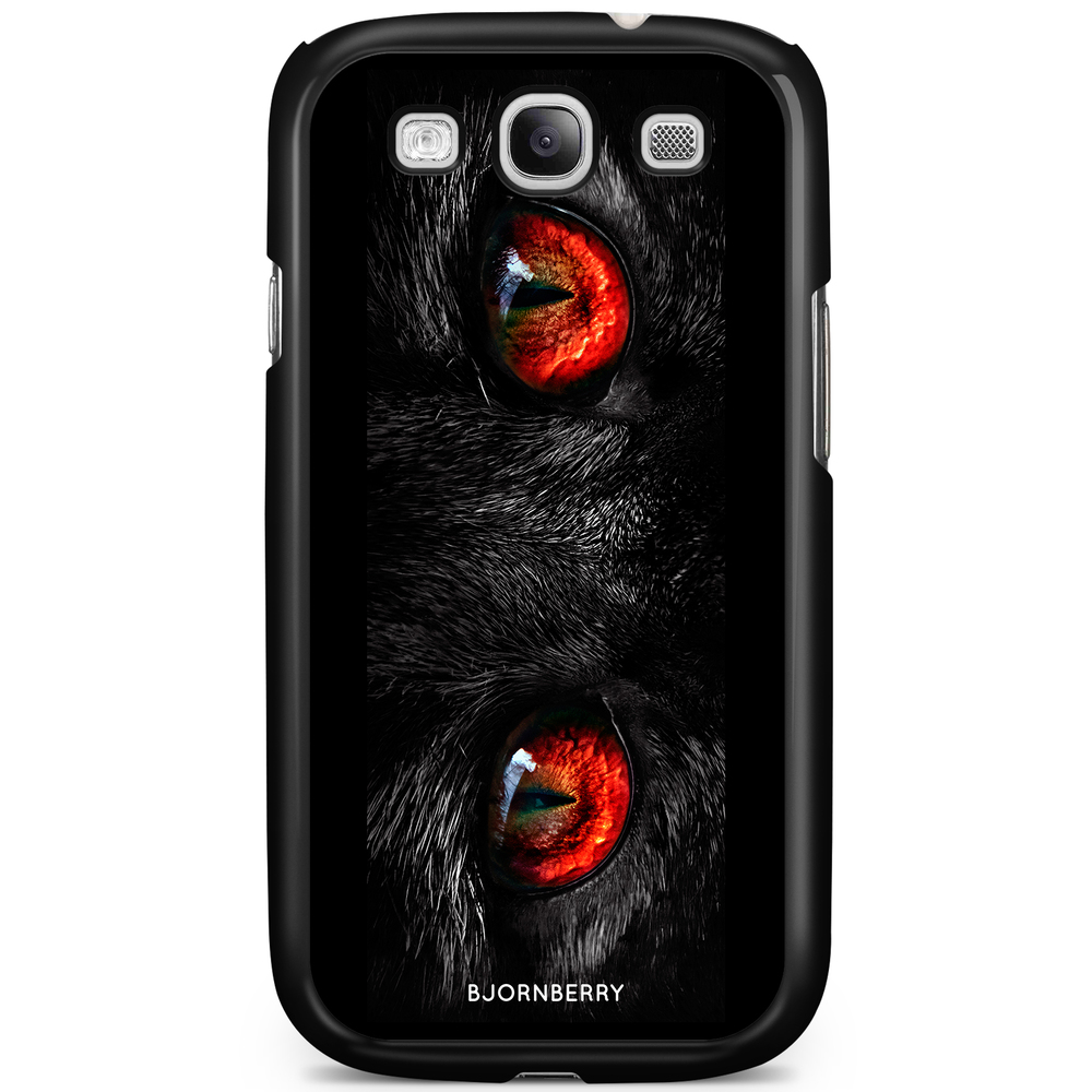Samsung Galaxy S3 Mini Case - Red Cat Eyes