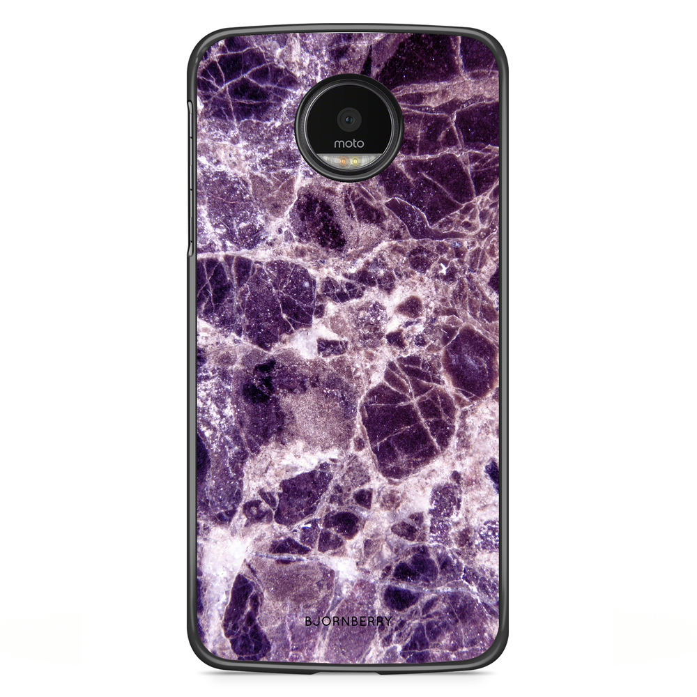 Motorola Moto G5S Plus Case - Purple Marble
