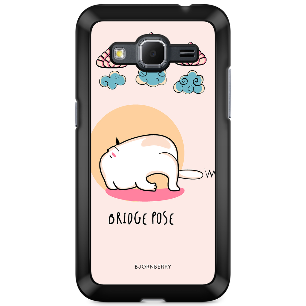 Samsung Galaxy Core Prime Case - Yoga Cat Bridge Pose