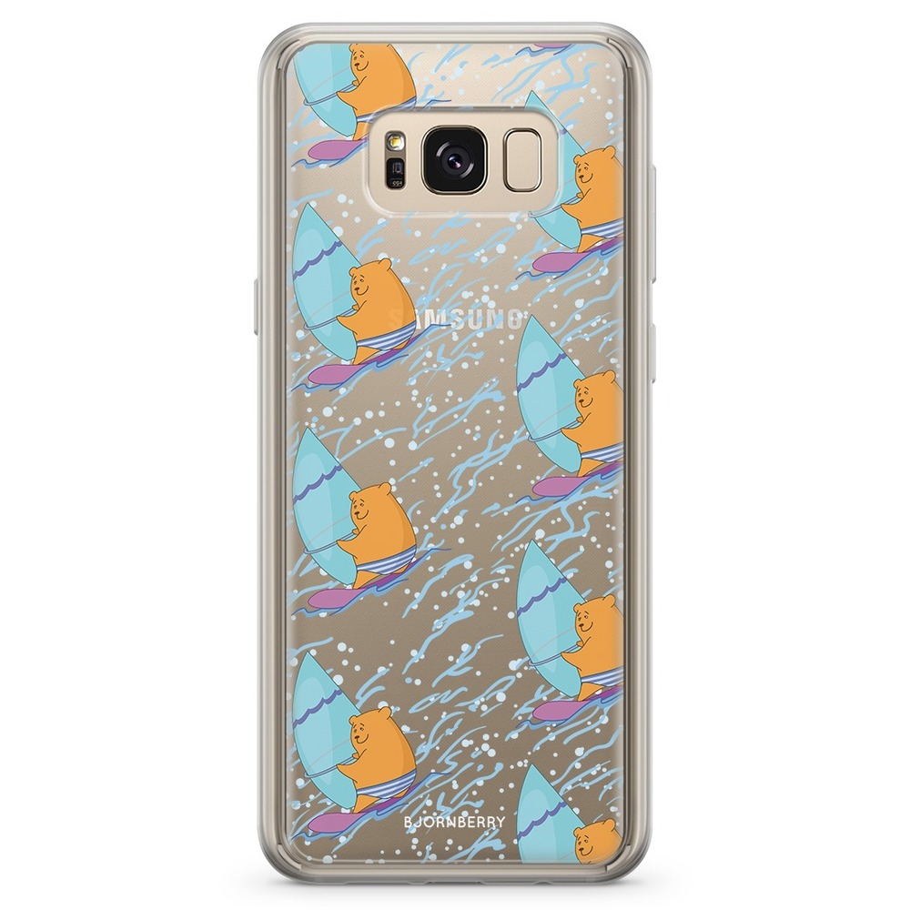 Samsung Galaxy S8 Plus Fashion Case - Bear Surfer