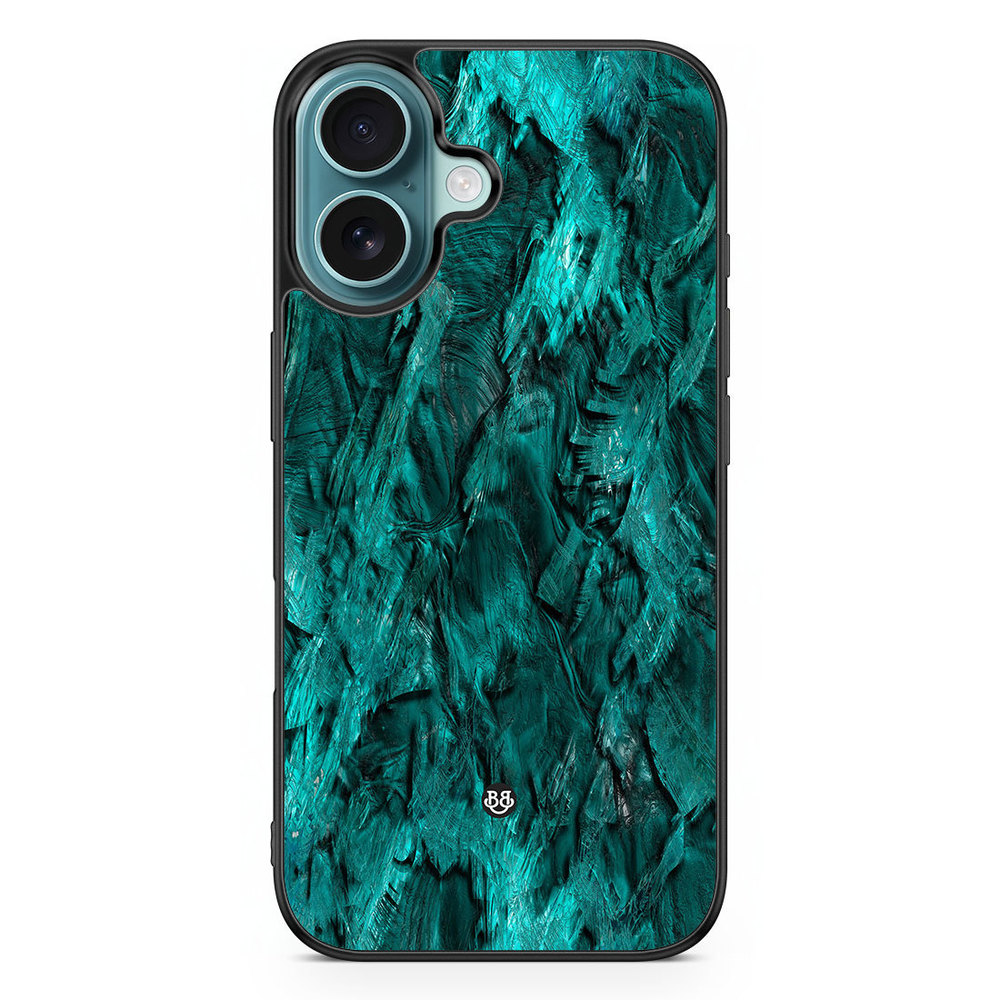 iPhone 16 Case - Green Crystal