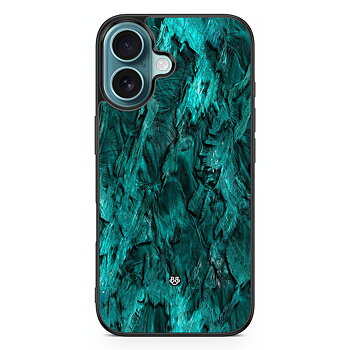 iPhone 16 Skal - Grön Kristall