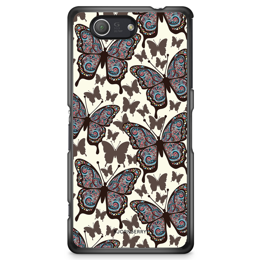 Sony Xperia Z3 Compact Case - Colorful Butterflies