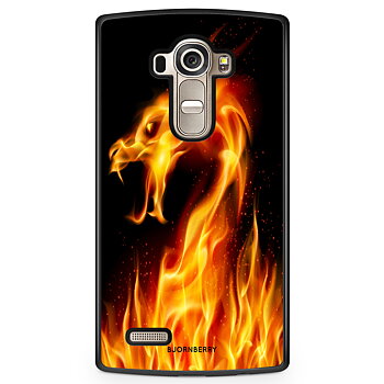 LG G4 Skal - Flames Dragon