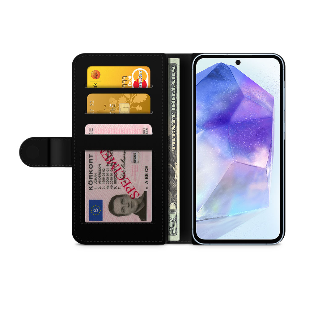 Samsung Galaxy A55 Wallet Case - White rabbit - 2