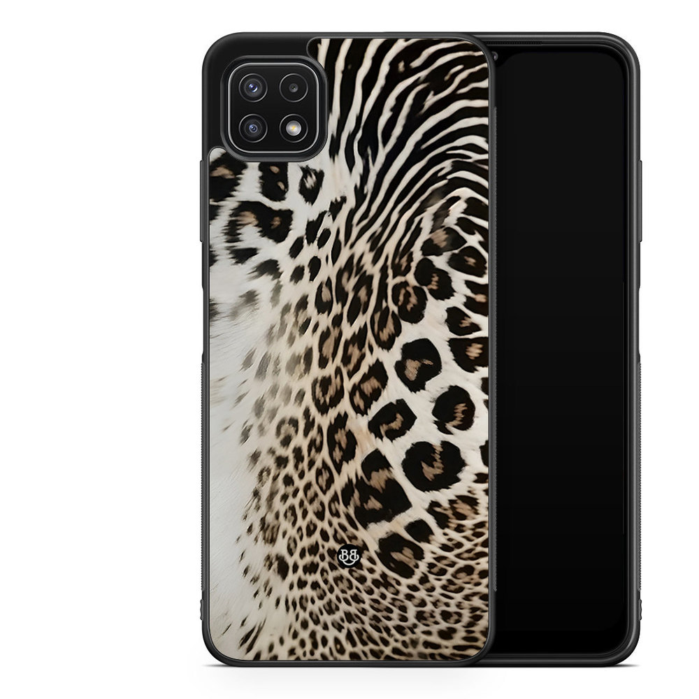 Samsung Galaxy A22 5G Case - WILD BLOOM - Leopard Fade