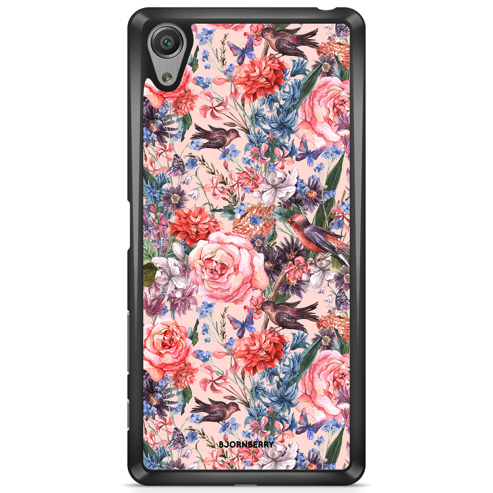 Sony Xperia XA Case - Birds & Flowers