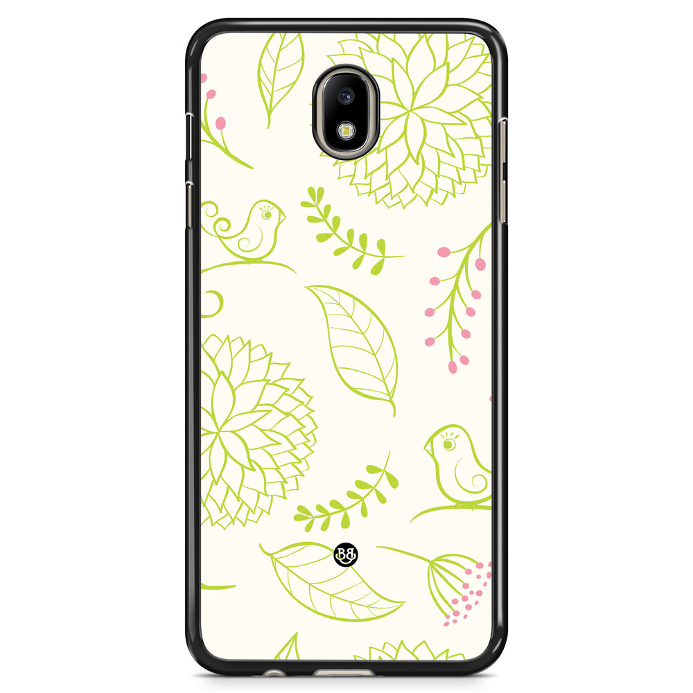 Samsung Galaxy J7 (2017) Case - Green Floral
