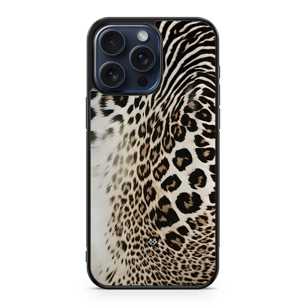 iPhone 15 Pro Max Case - WILD BLOOM - Leopard Fade