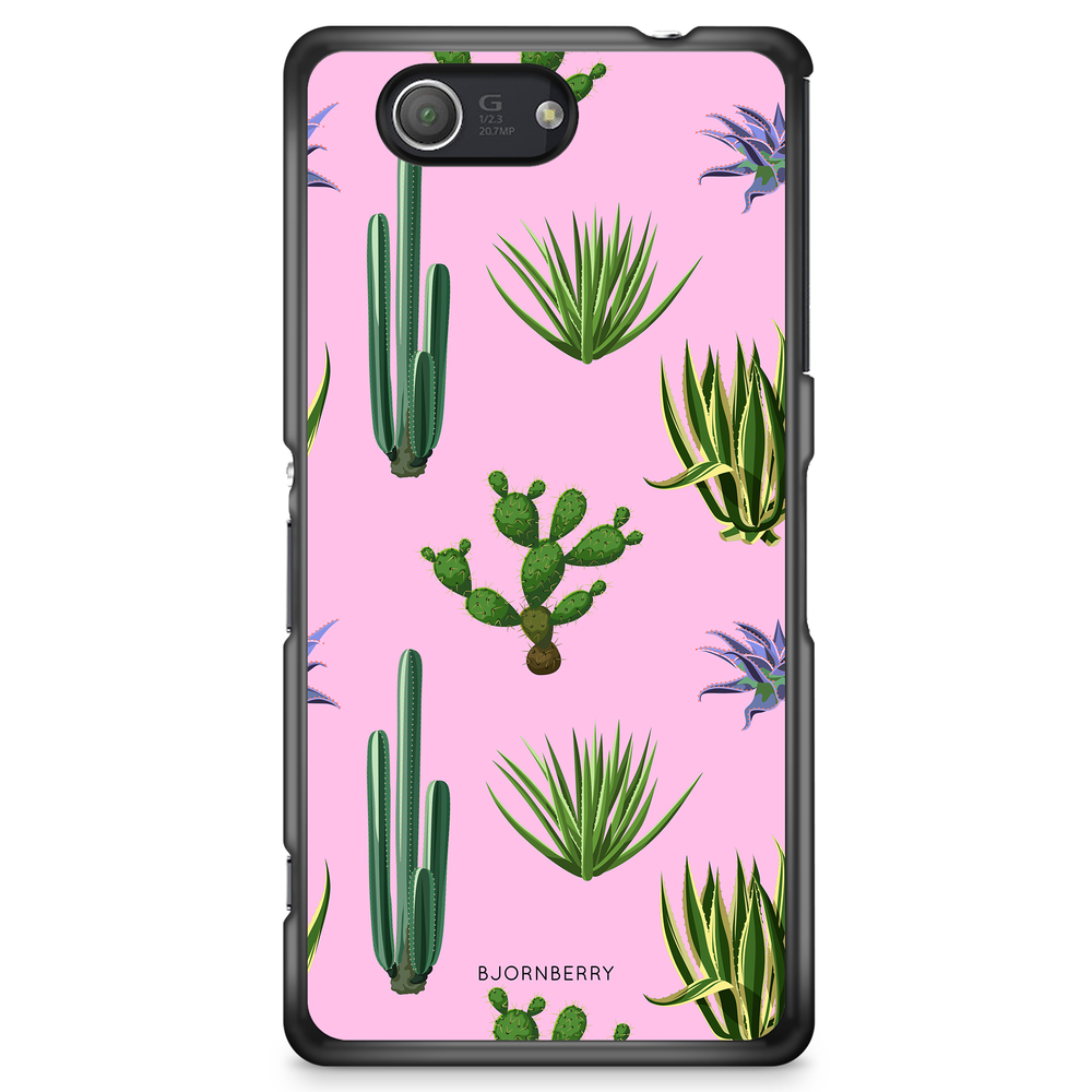 Sony Xperia Z3 Compact Case - Cactus Pattern