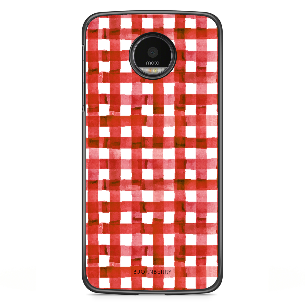 Motorola Moto G5S Plus Case - Red Stripes