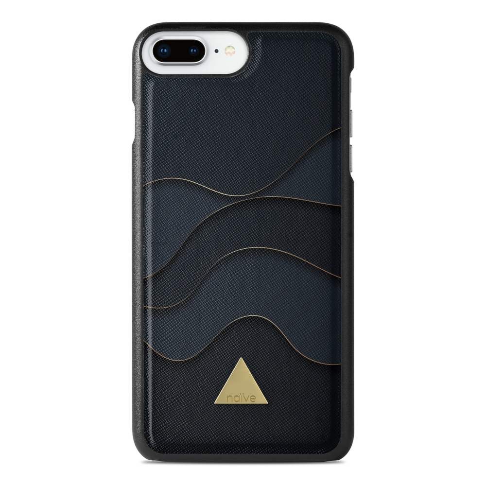 Naive iPhone 7 Plus Case - Golden Waves