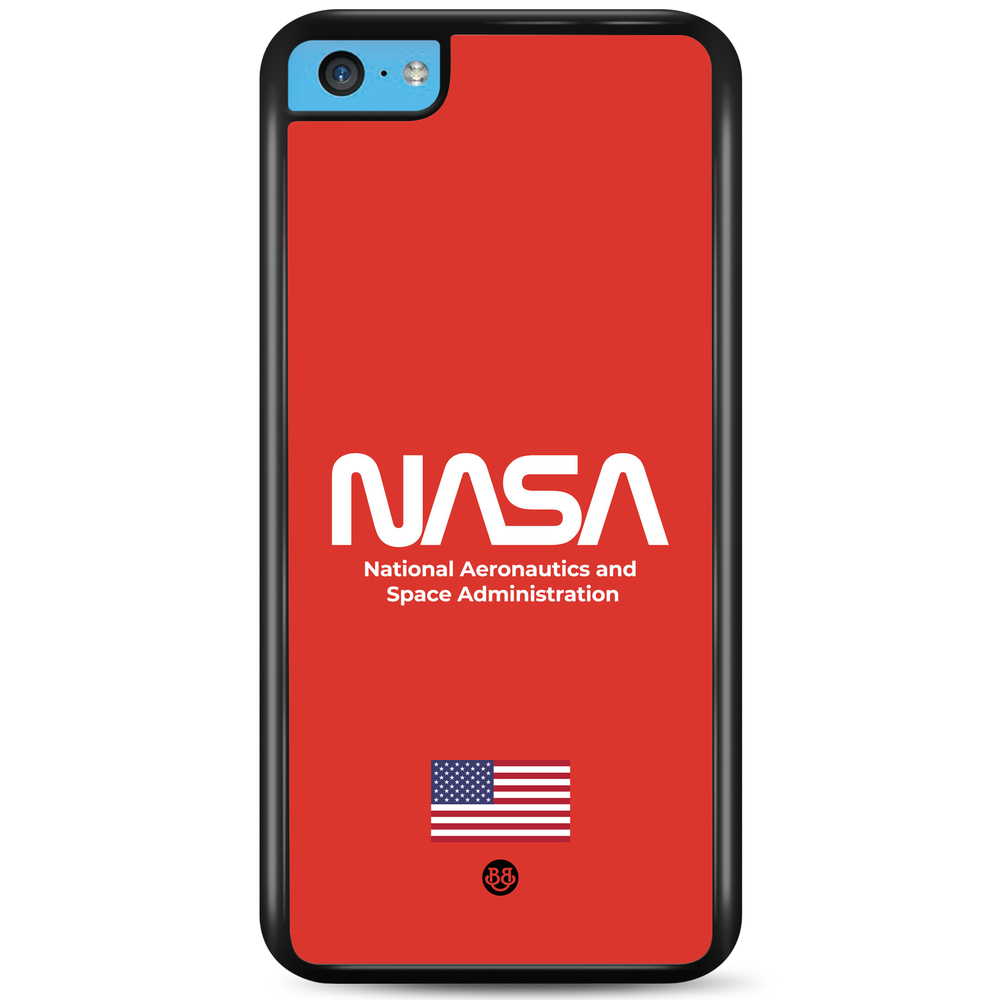 iPhone 5C Case - NASA Worm Red