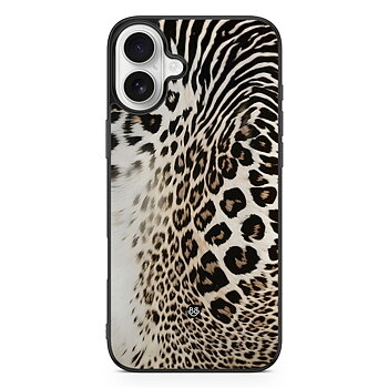 iPhone 16 Plus Skal - WILD BLOOM - Leopard Fade