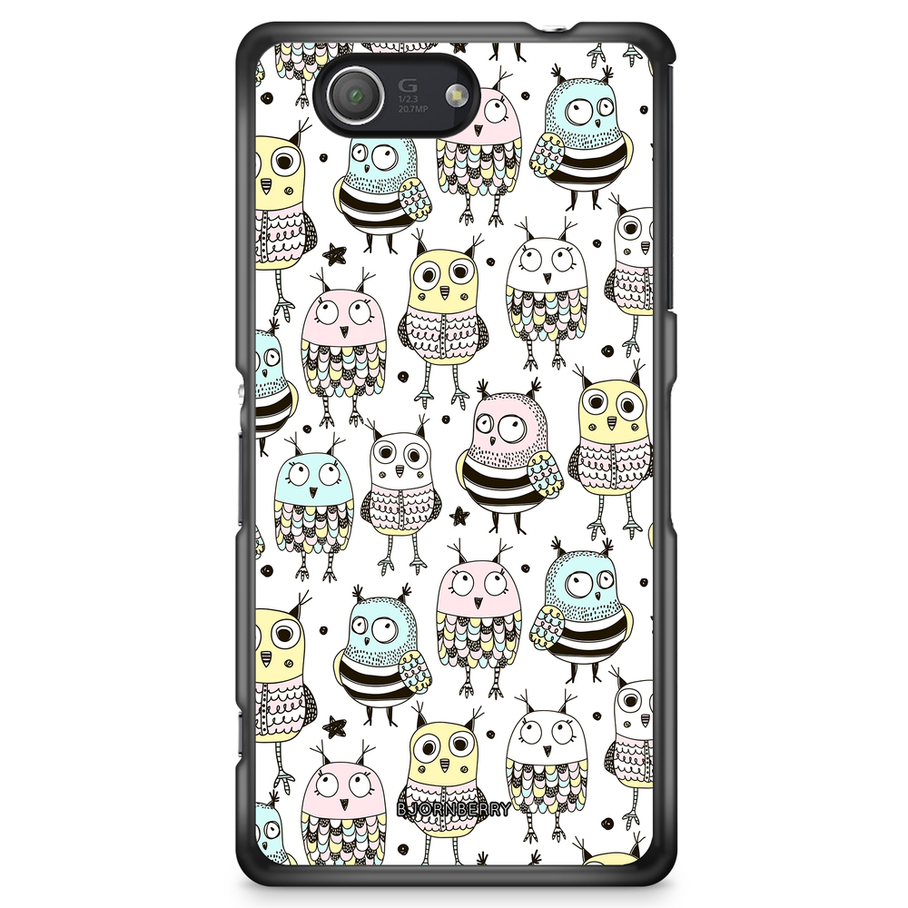 Sony Xperia Z3 Compact Case - Cute Owls