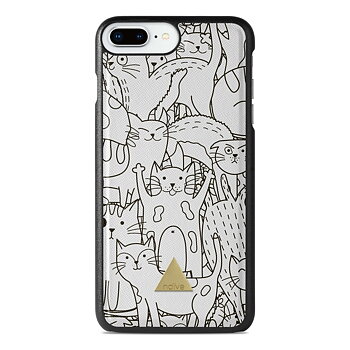 Naive iPhone 7 Plus Skal - Cat Doodles