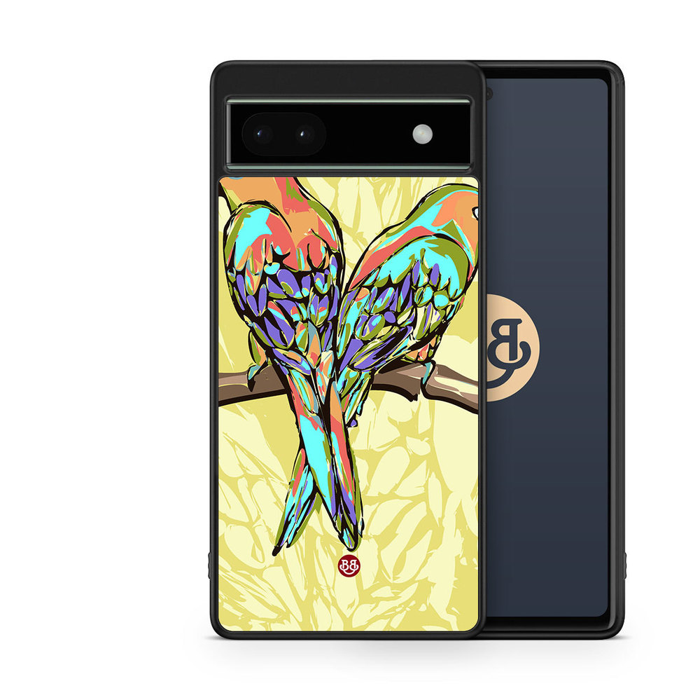 Google Pixel 6a Case - Parrots