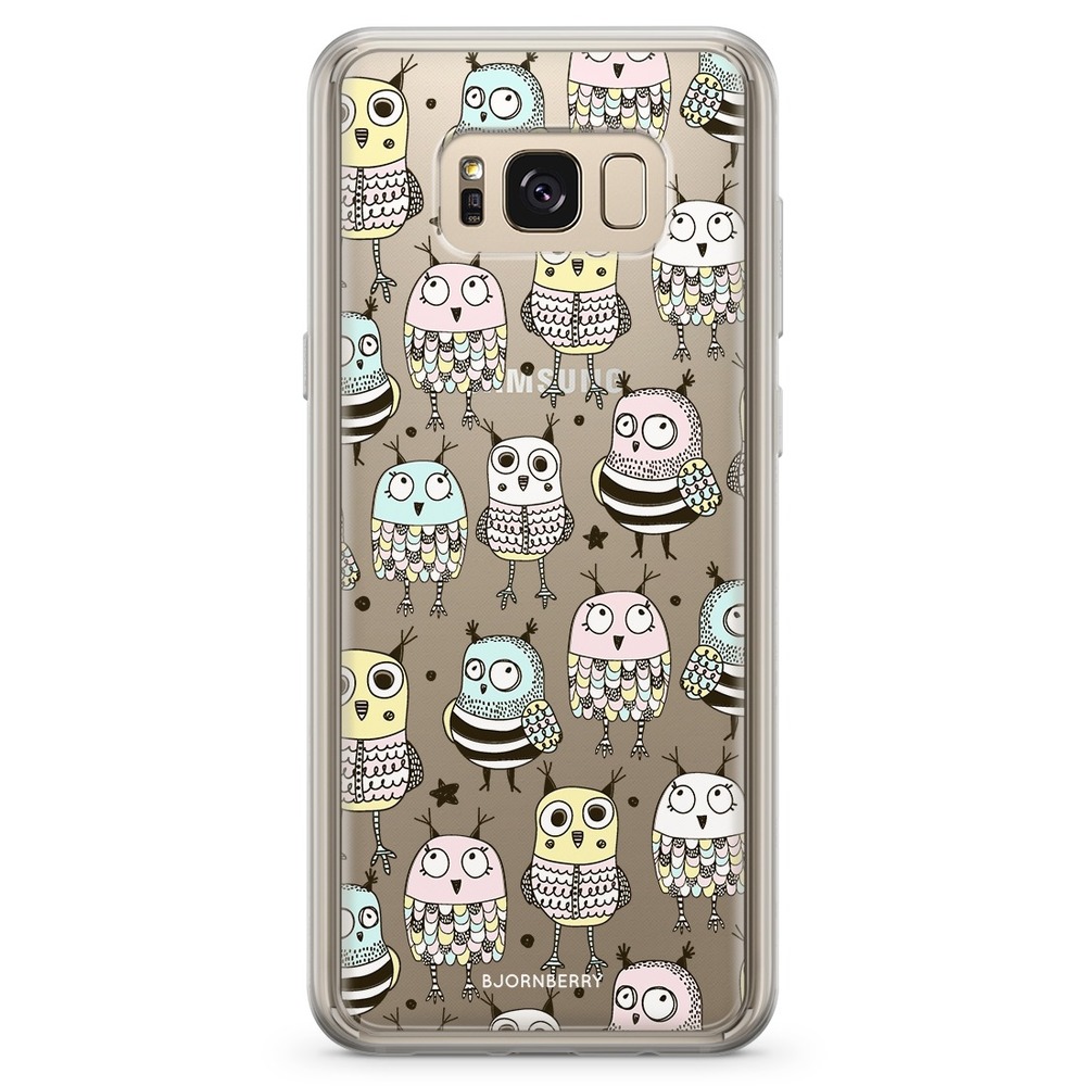 Samsung Galaxy S8 Plus Fashion Skal - Söta Ugglor