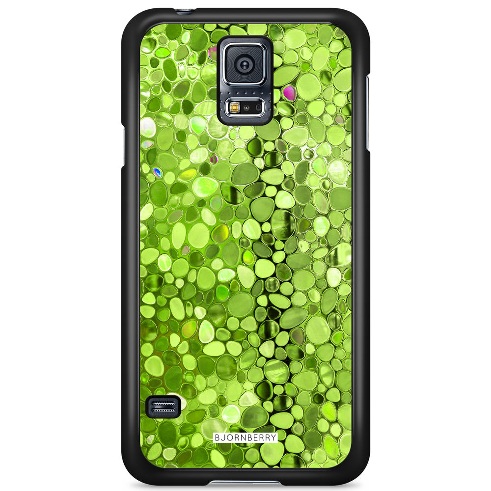 Samsung Galaxy S5/S5 NEO Case - Stained Glass Green