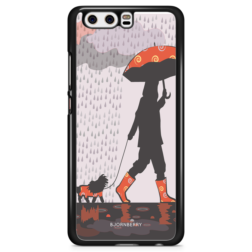 Huawei P10 Plus Case - Walking In The Rain