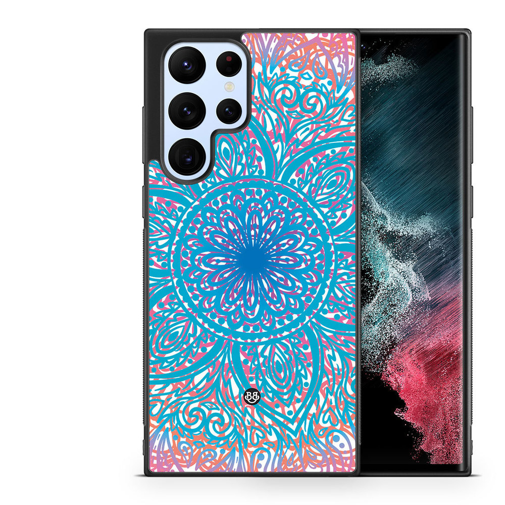 Samsung Galaxy S22 Ultra 5G Case - Pastel Mandala