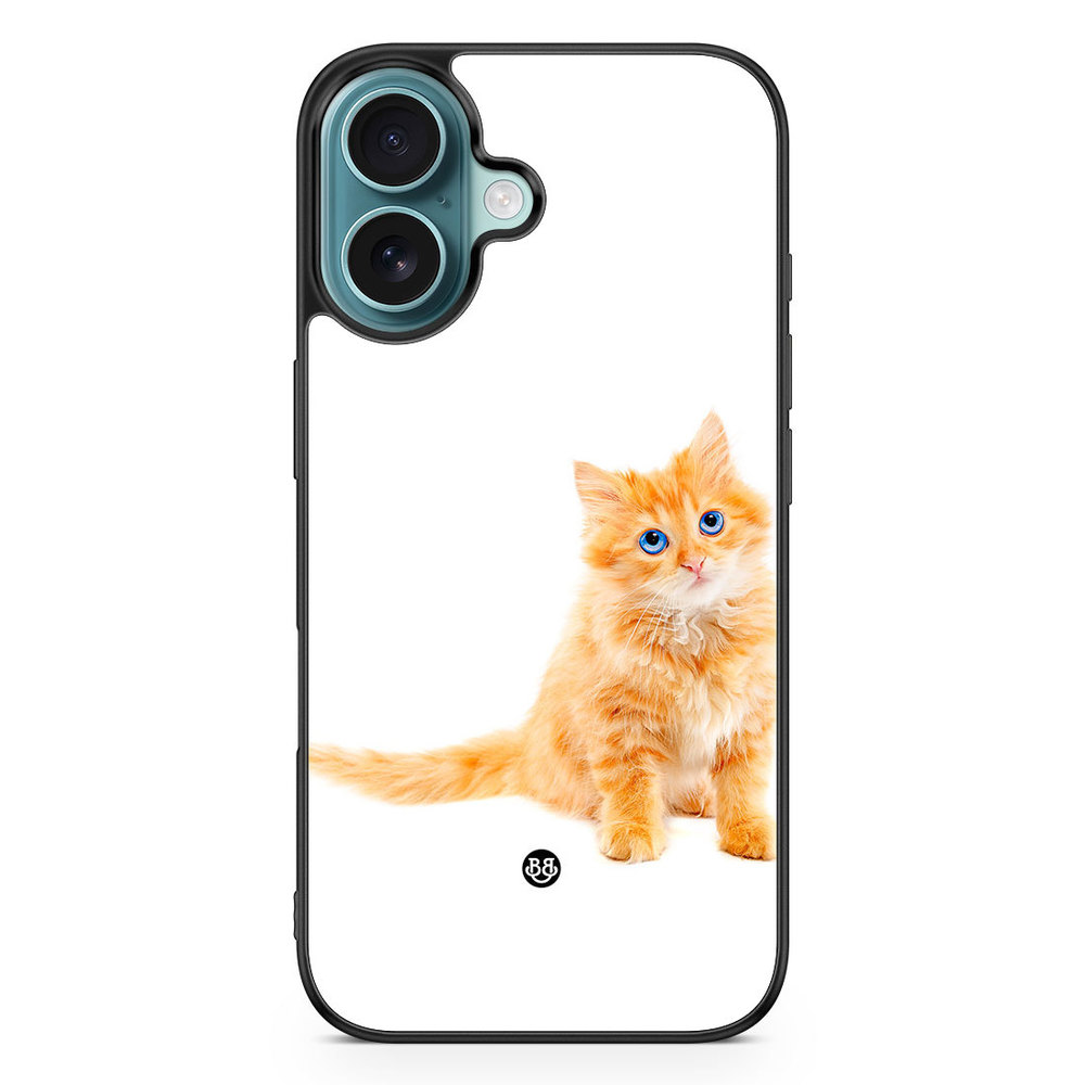 iPhone 16 Case - Small brown cat