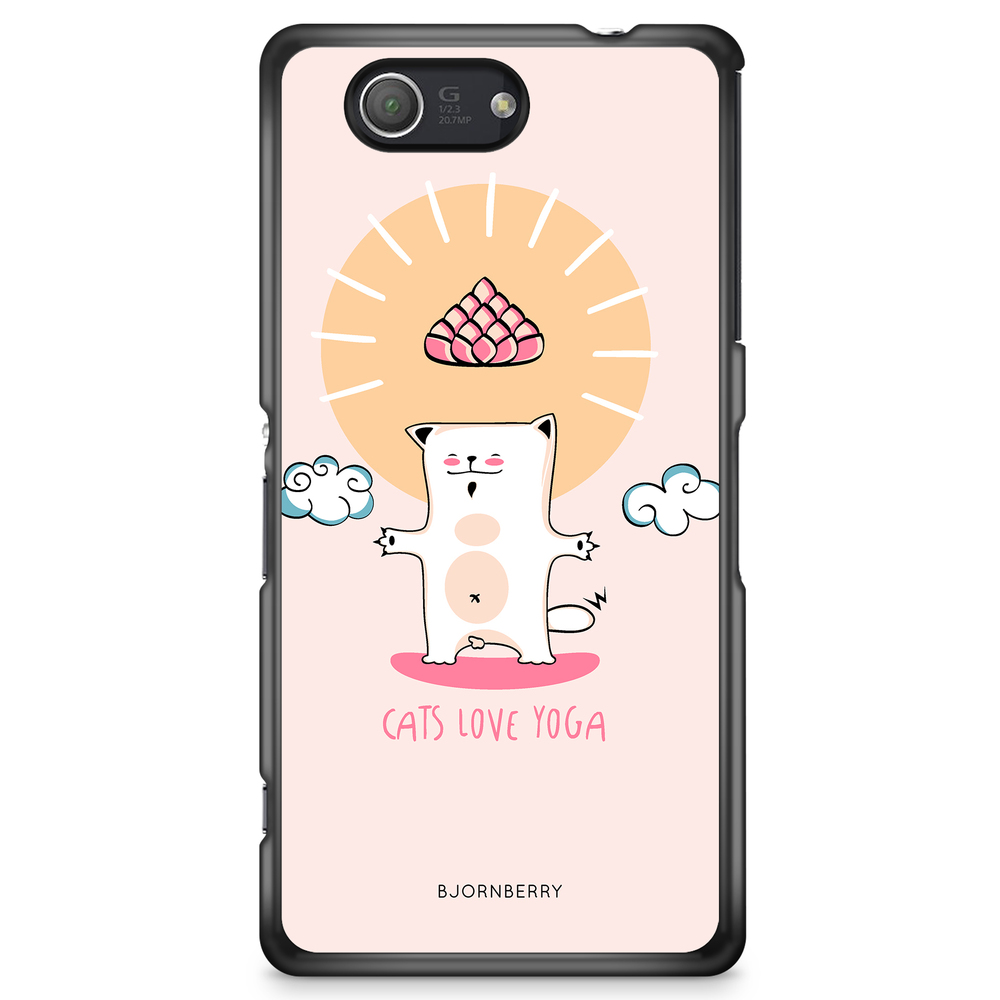 Sony Xperia Z3 Compact Case - Yoga Cat Nr1