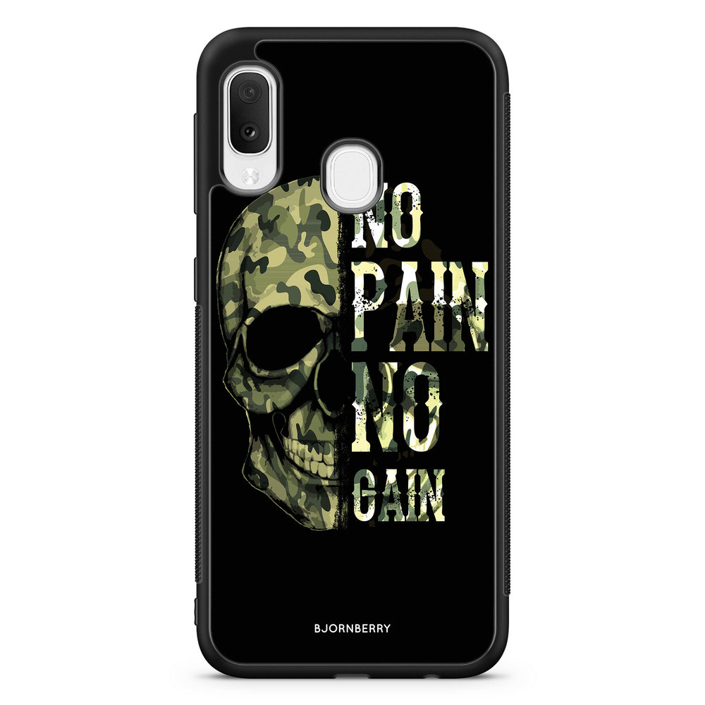 Samsung Galaxy A20e Case - No Pain No Gain