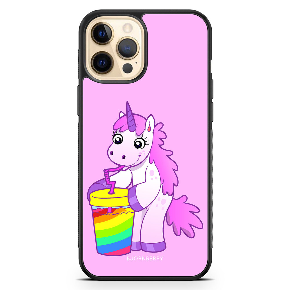 iPhone 12 Pro Max Case - Drinking Unicorn