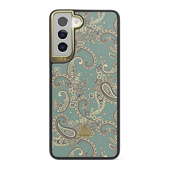 Naive Samsung Galaxy S21 Plus Skal - Paisley Green
