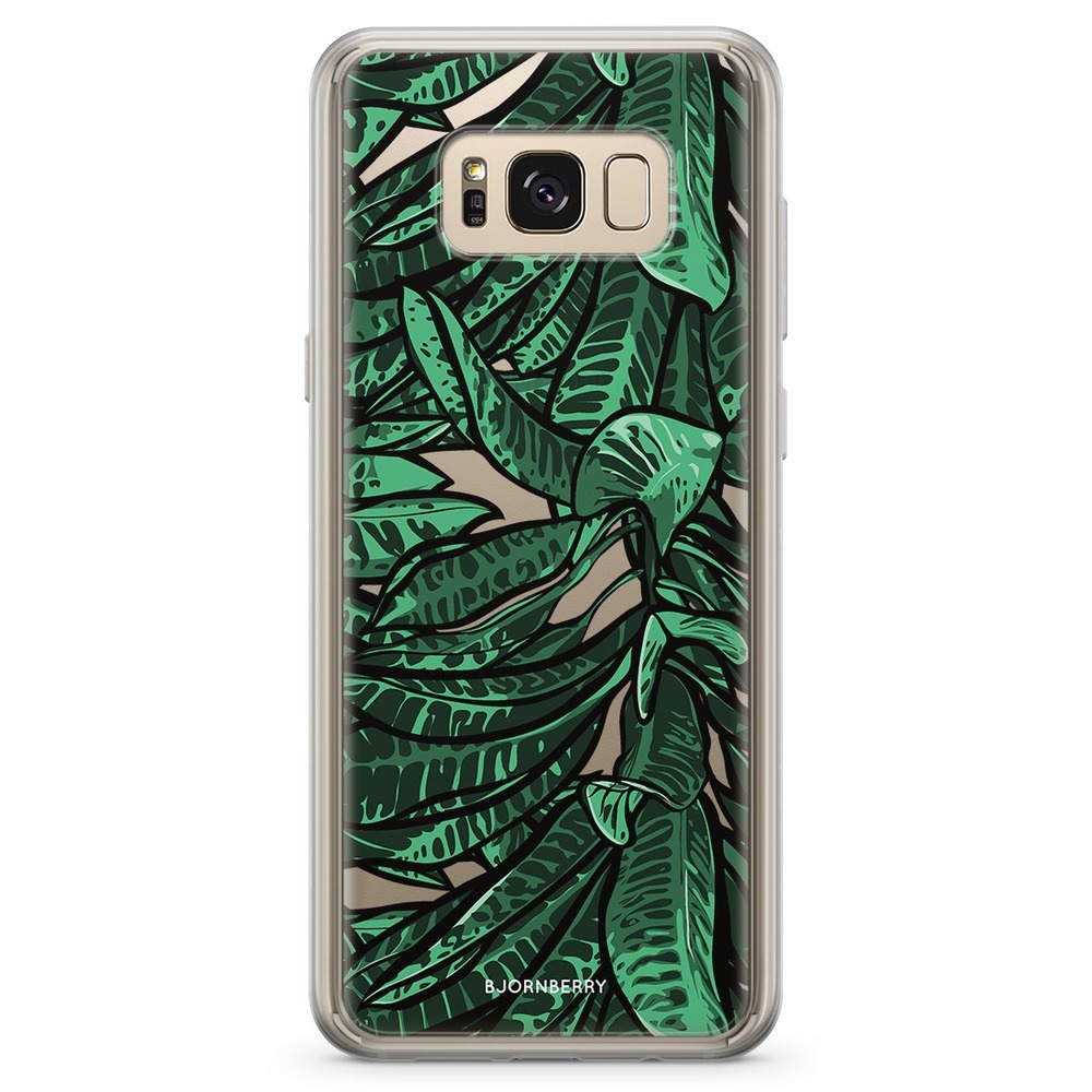 Samsung Galaxy S8 Plus Fashion Case - Tropical Leaves