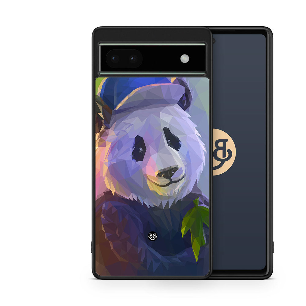 Google Pixel 6a Case - Colorful Panda
